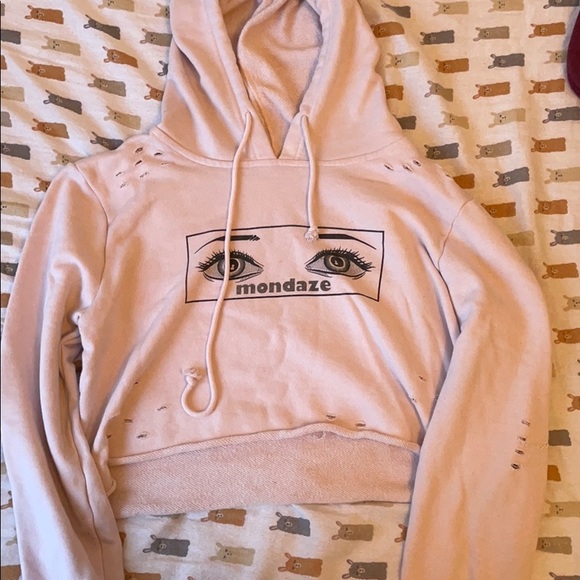 Pink crop sweater - Picture 1 of 1